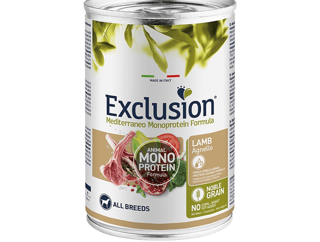 Exclusion Noble Grain Borrego 400g