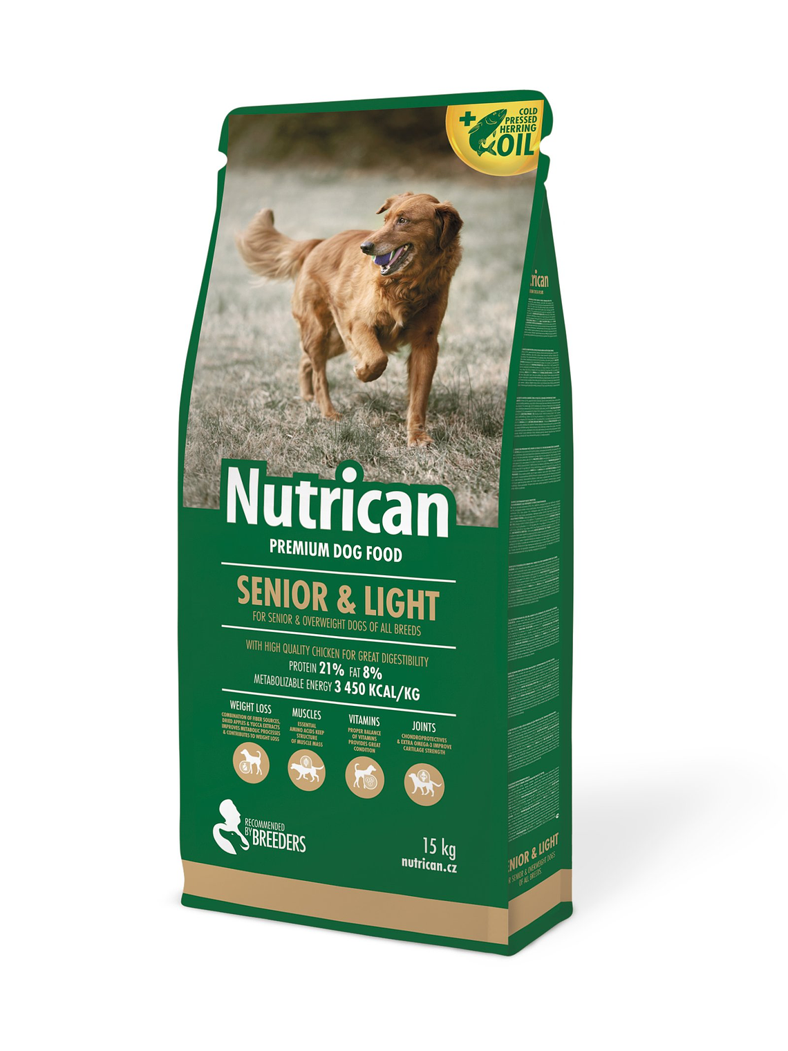 Nutrican Cão Sénior & Light 15Kg  1