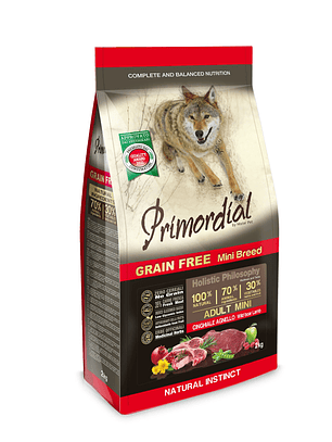 Primordial Cão Adulto Mini Javali & Borrego 2Kg