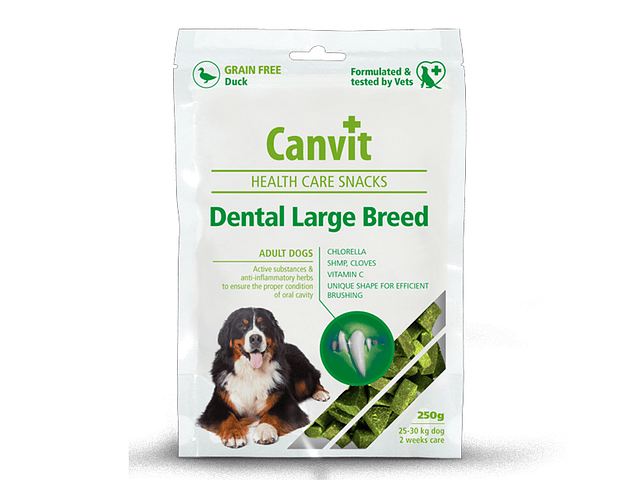 CANVIT Snack Dental Large " Raças Grandes" 250g