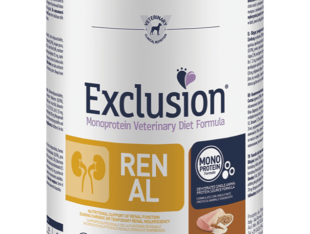Exclusion Diet Dog Renal Lata 400gr