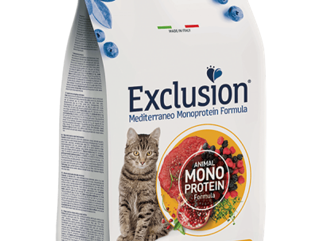 Exclusion Me Mono Noble Grain de Bife p/Adulto 12Kg