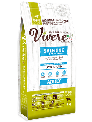 Vivere Medium Adult Salmon 12kg
