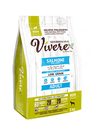 Vivere Medium Adult Salmon 3kg