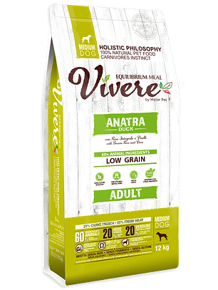 Vivere Medium Adult Duck 12kg
