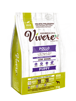 Vivere Medium Puppy Chicken 3kg