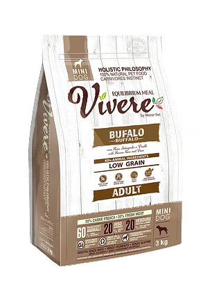 Vivere Mini Adult Buffalo 3kg