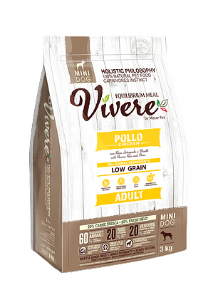 Vivere Mini Adult Chicken 3kg