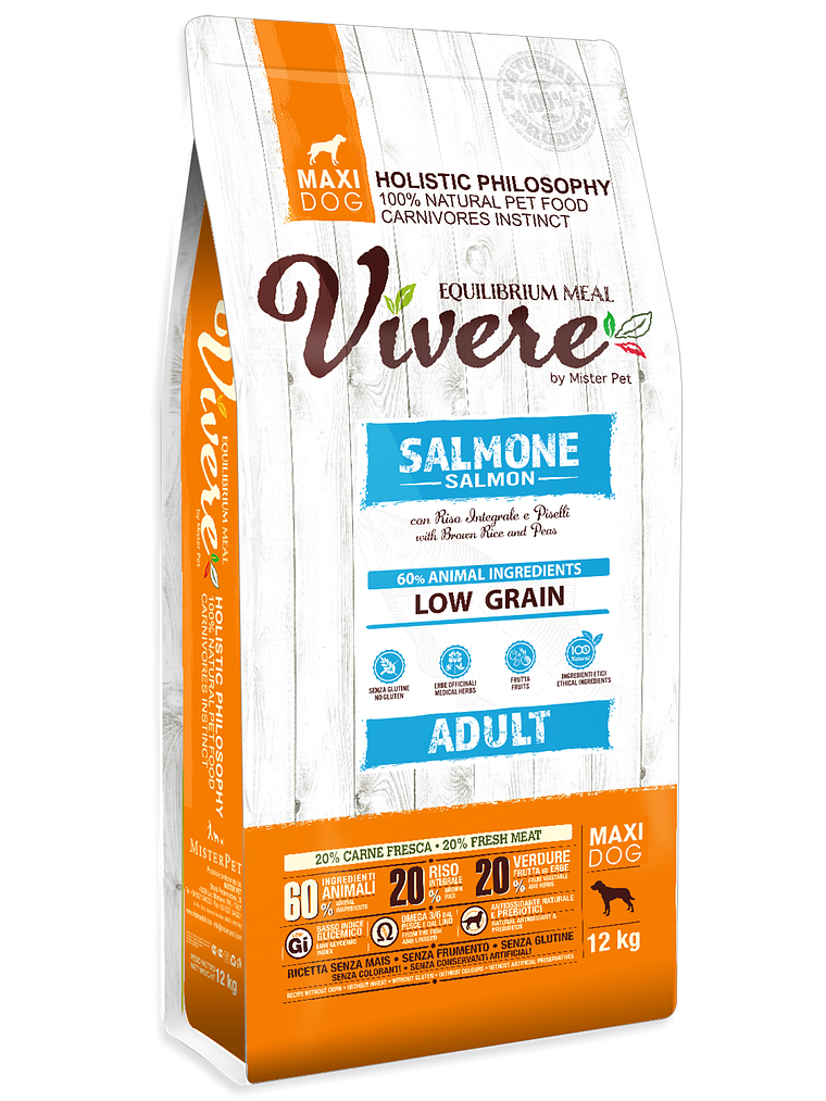 Vivere Maxi Adult Salmon 12kg 1