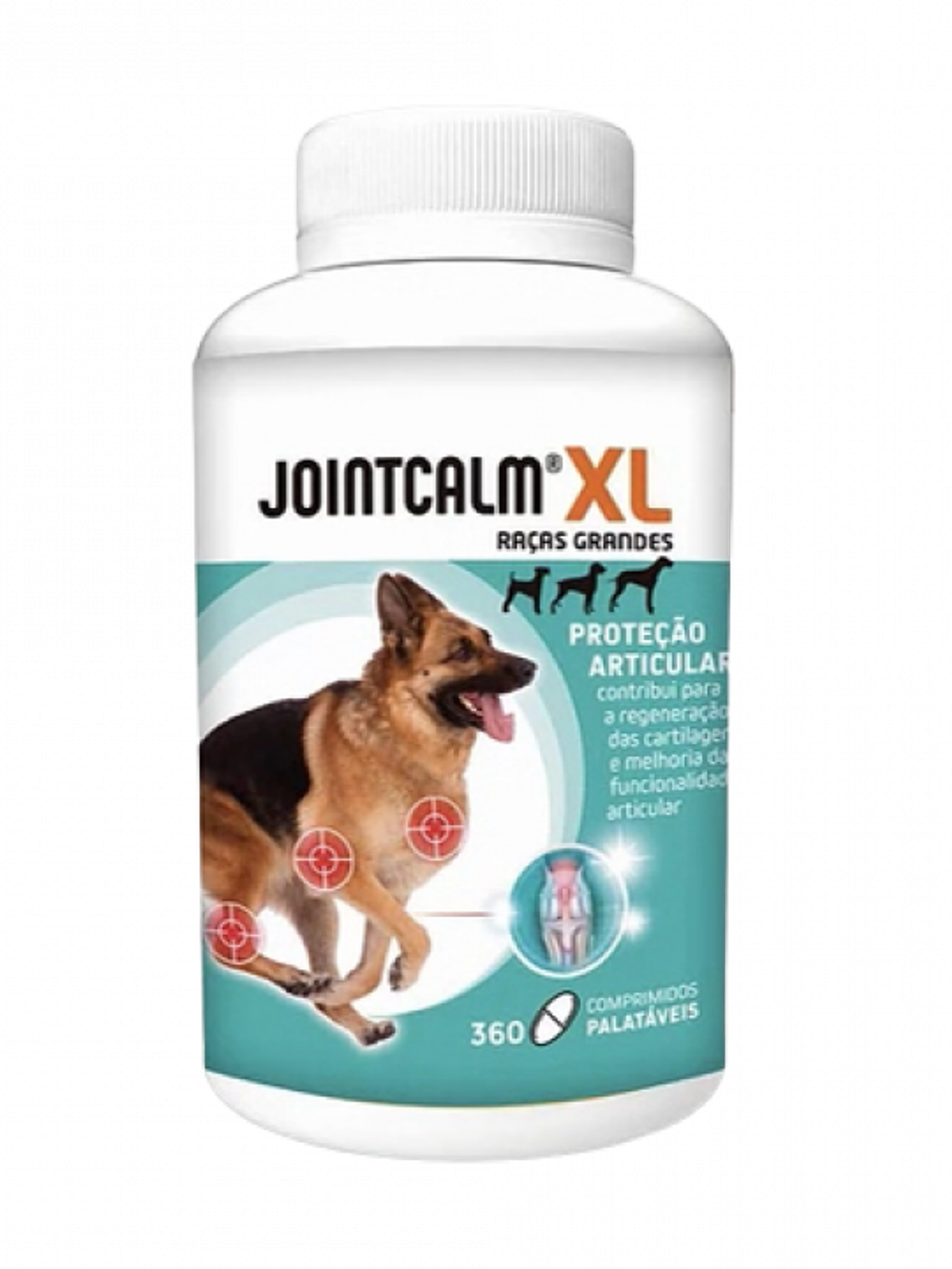 Suplemento Articular JointCalm XL Condroprotetor 360 Comprimidos palatáveis 1
