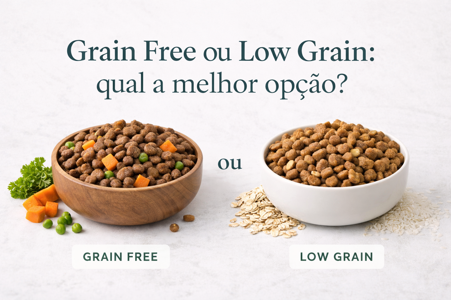 Grain Free ou Low Grain: qual escolher?