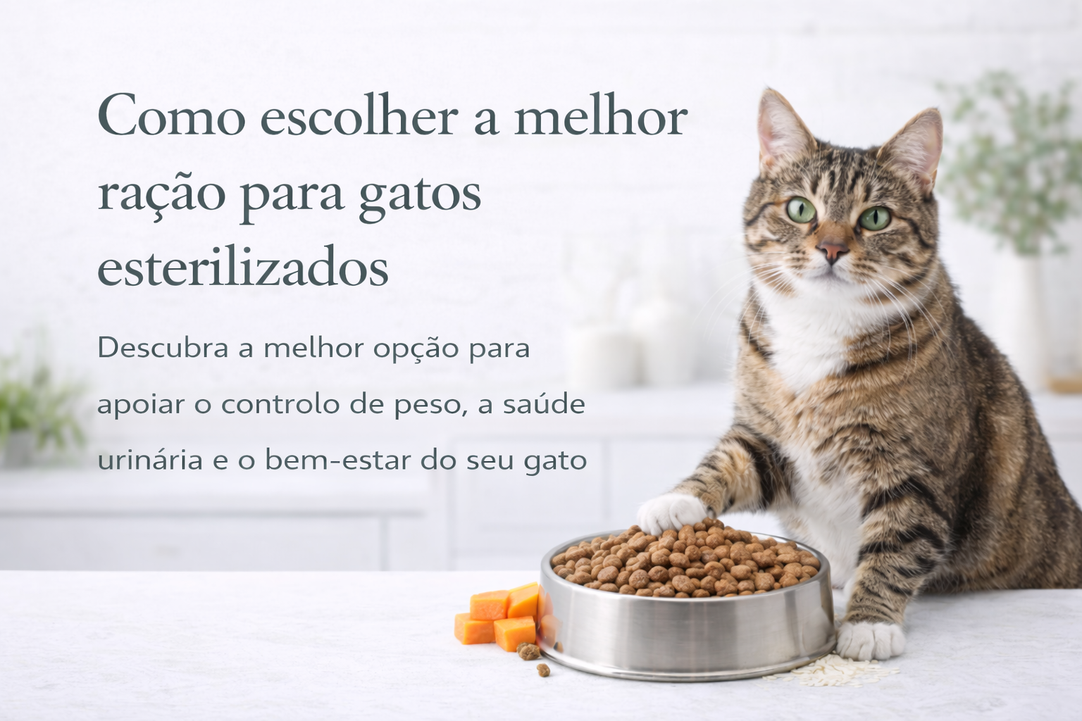 Como escolher a melhor ração para gatos esterilizados