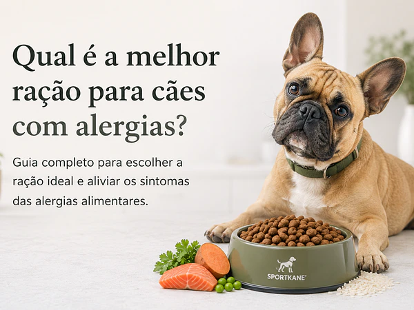 Qual é a melhor ração para cães com alergias?