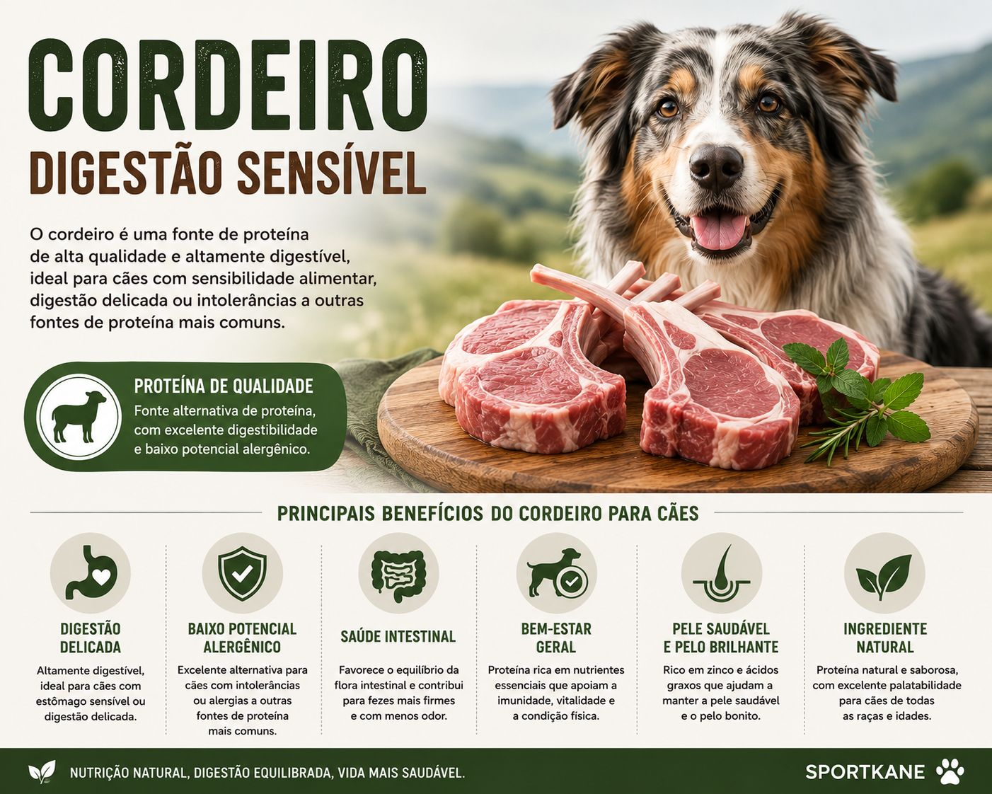 Cordeiro – Digestão Sensível