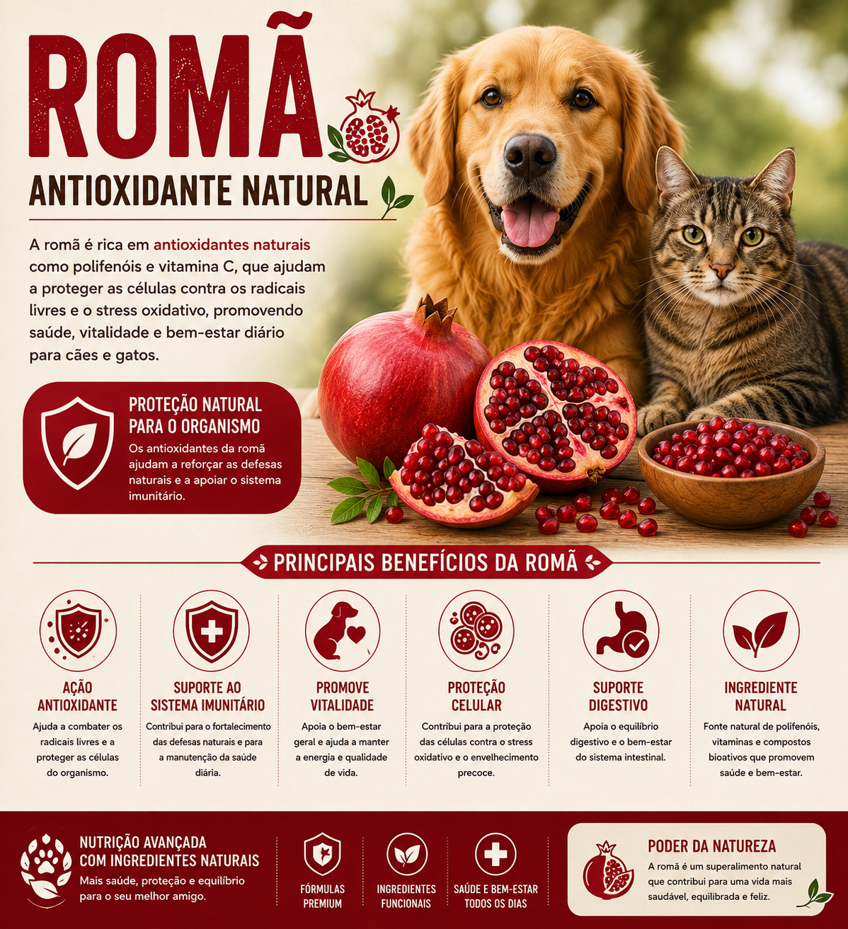 Romã – Antioxidante Natural