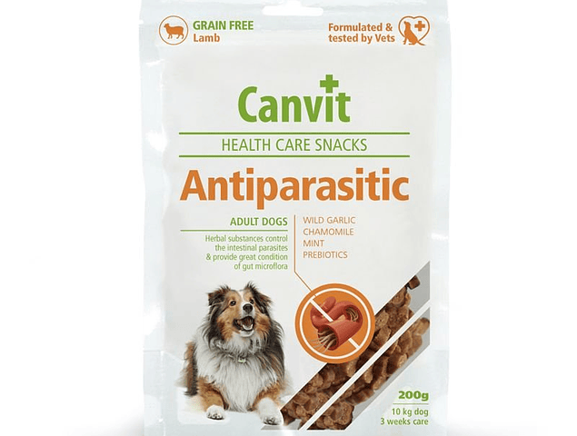 Canvit Snack Antiparasitic Health Care 200g