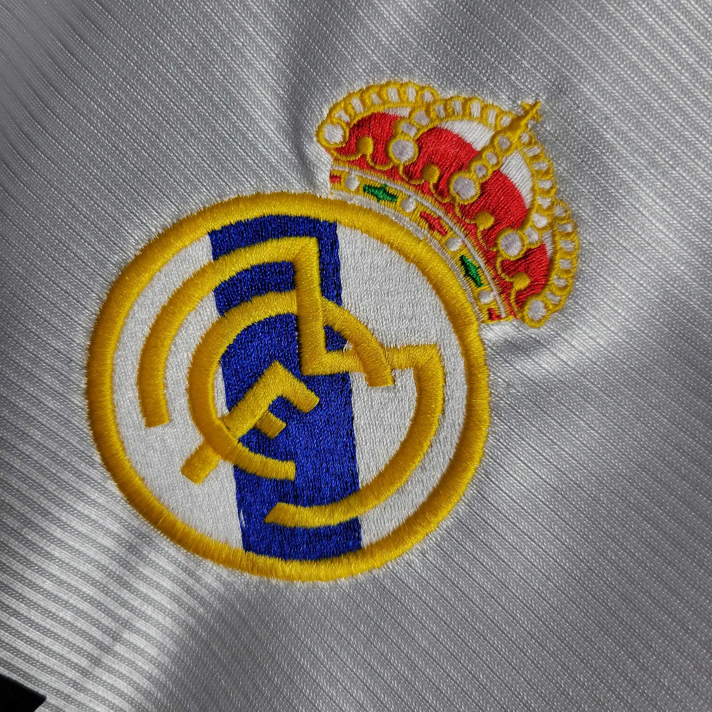 1998-00 Real Madrid Home Jersey 3