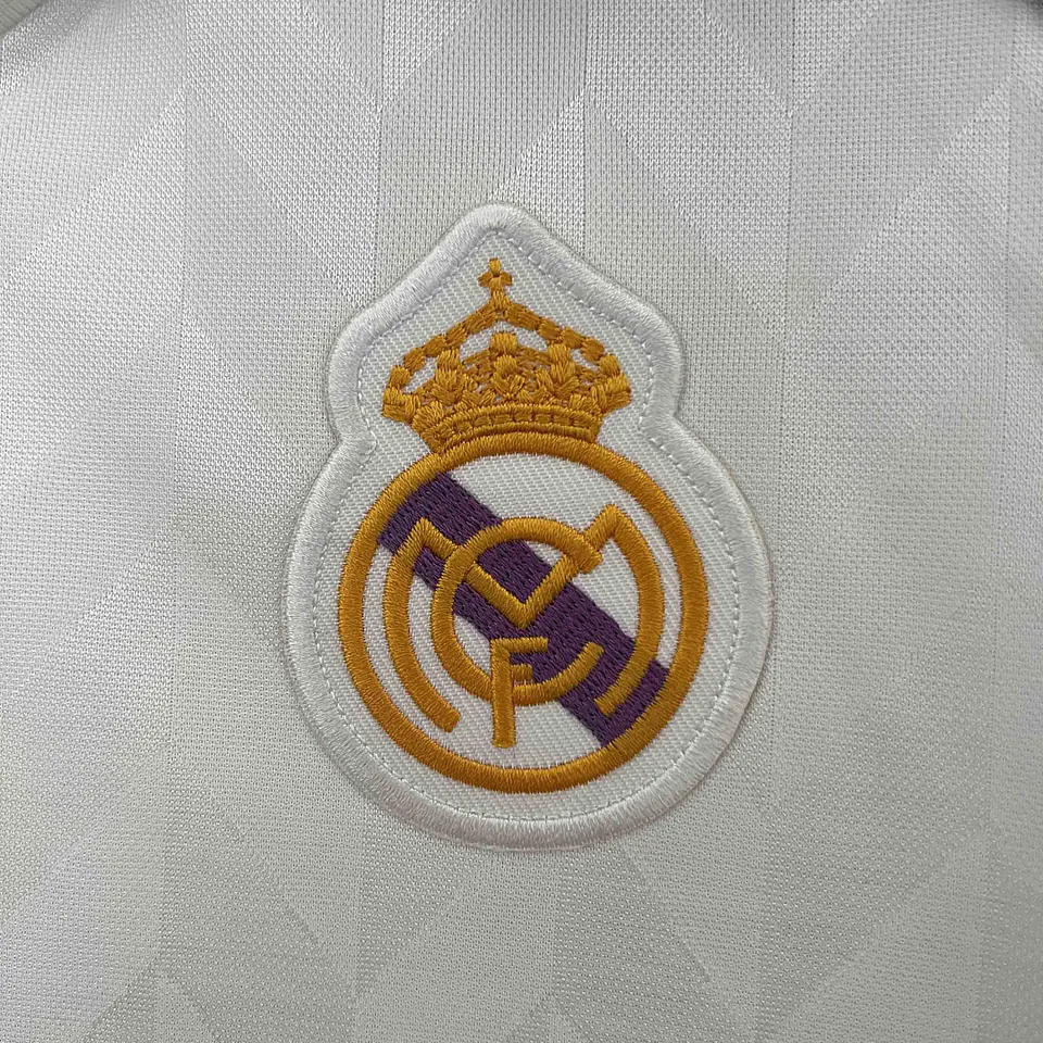 1986-87 Real Madrid Home Jersey 3