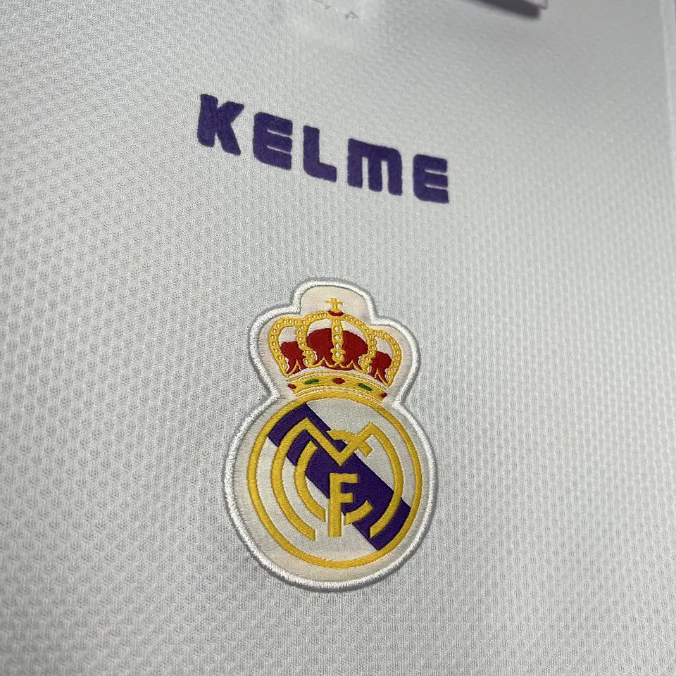 1997-98 Real Madrid Home Jersey 3