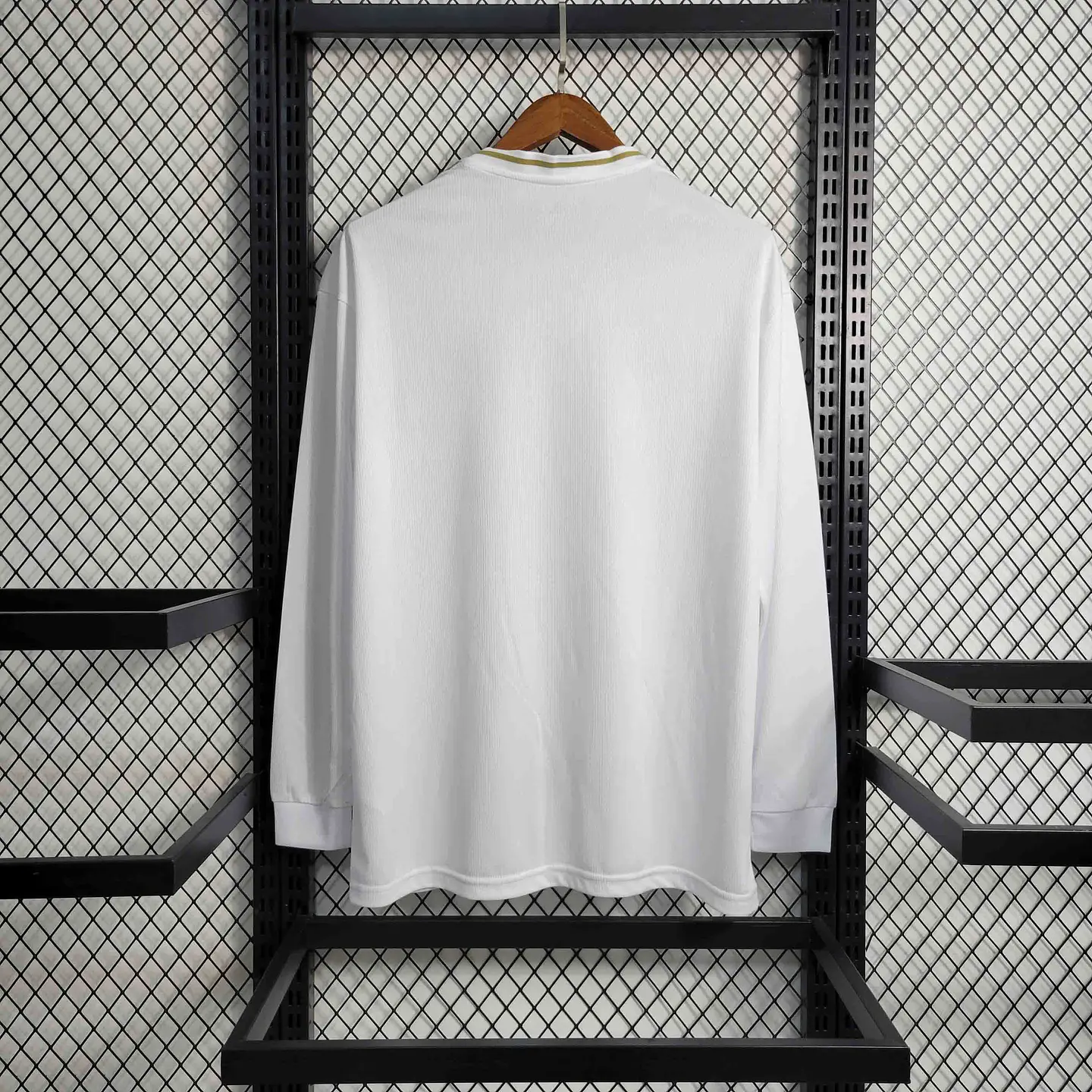 2019-20 Real Madrid Home Long Sleeve Jersey 2