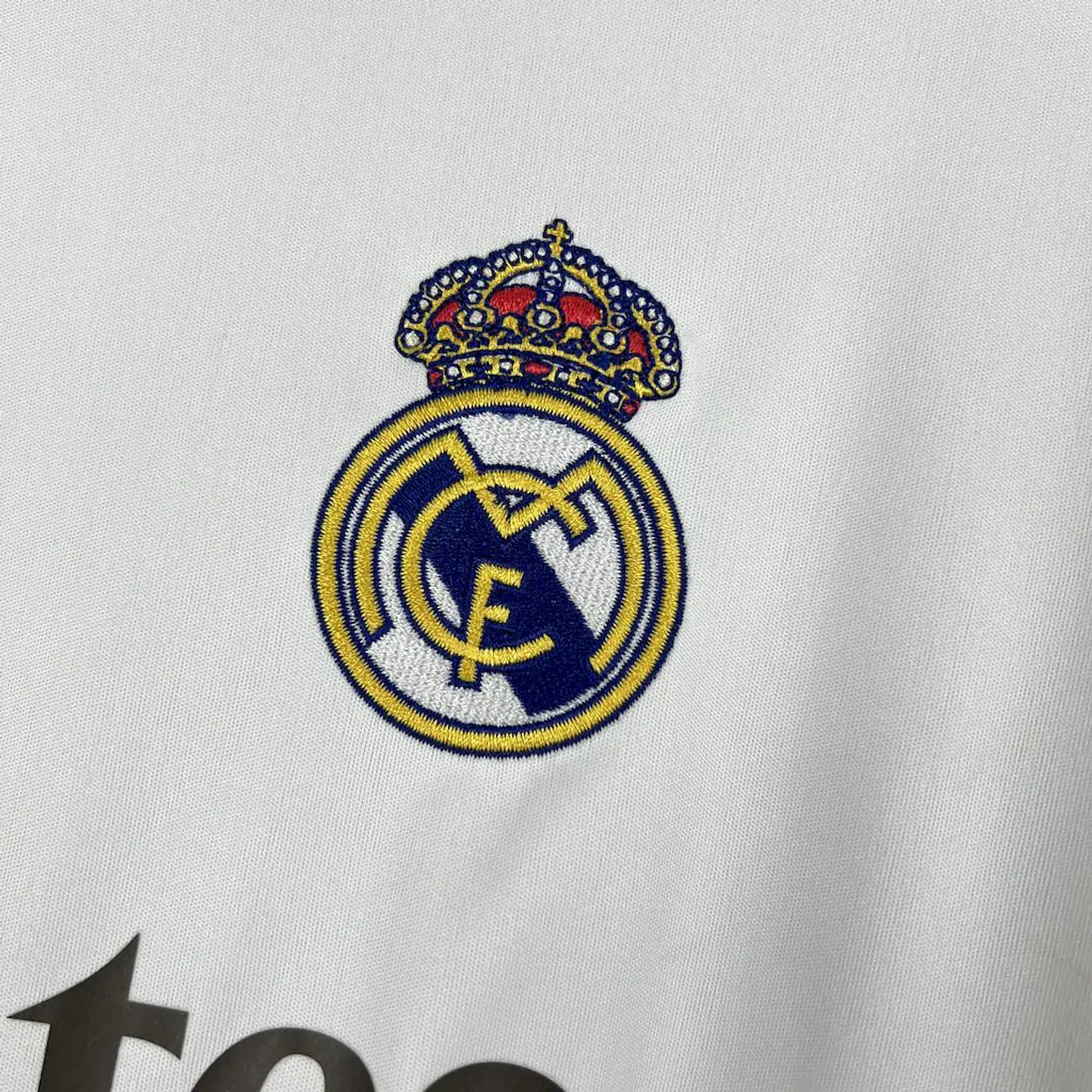 2025-26 Real Madrid Home Long Sleeve Jersey 3