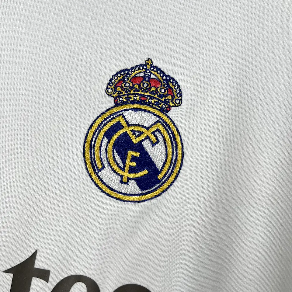 2025-26 Real Madrid Home Long Sleeve Jersey 3