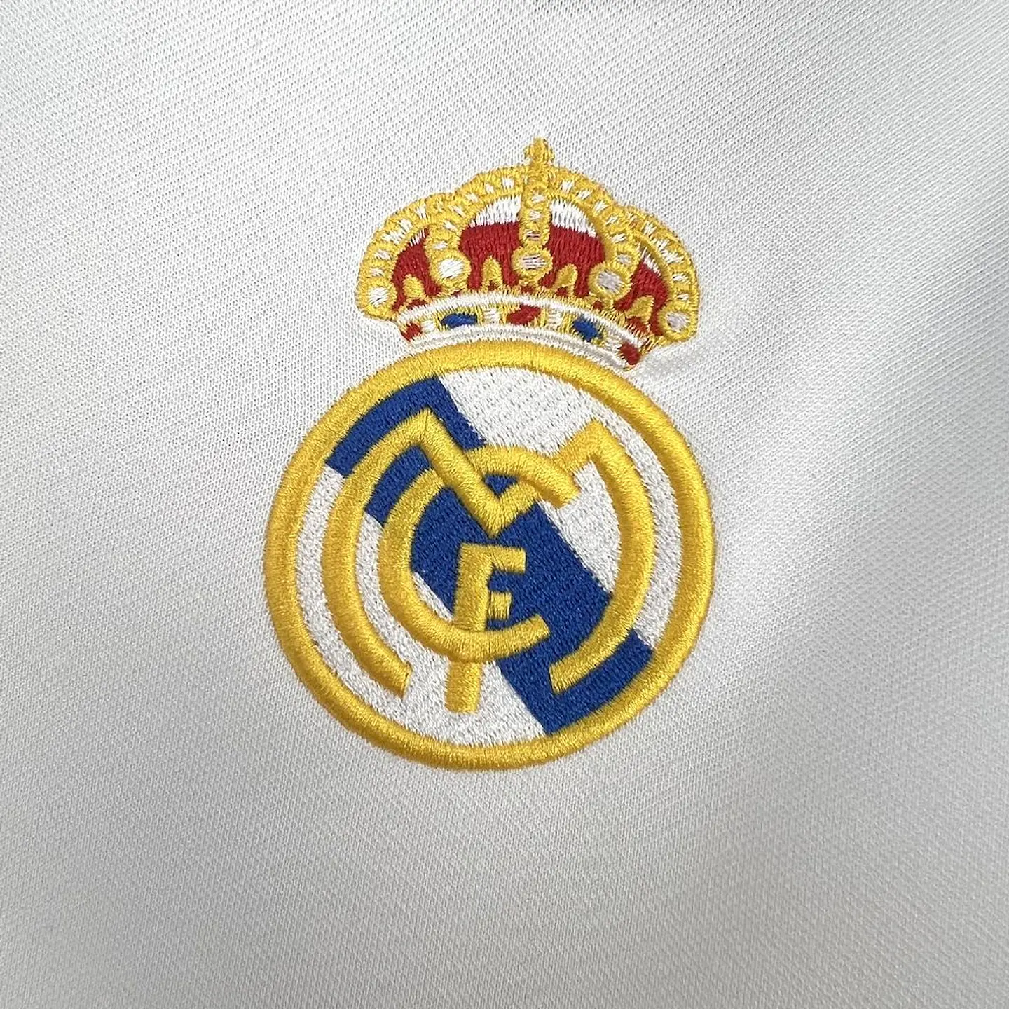 2001-02 Real Madrid Home Jersey 3