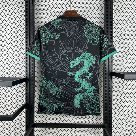 2025-26 Real Madrid Green Dragon Jersey