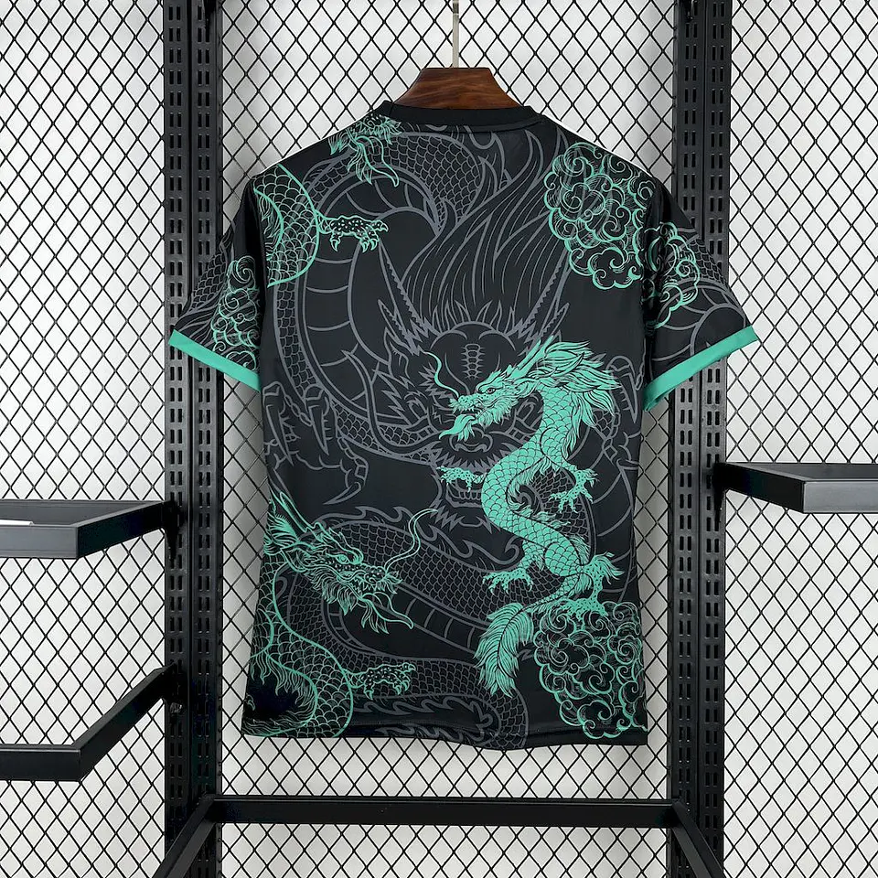 2025-26 Real Madrid Green Dragon Jersey 2