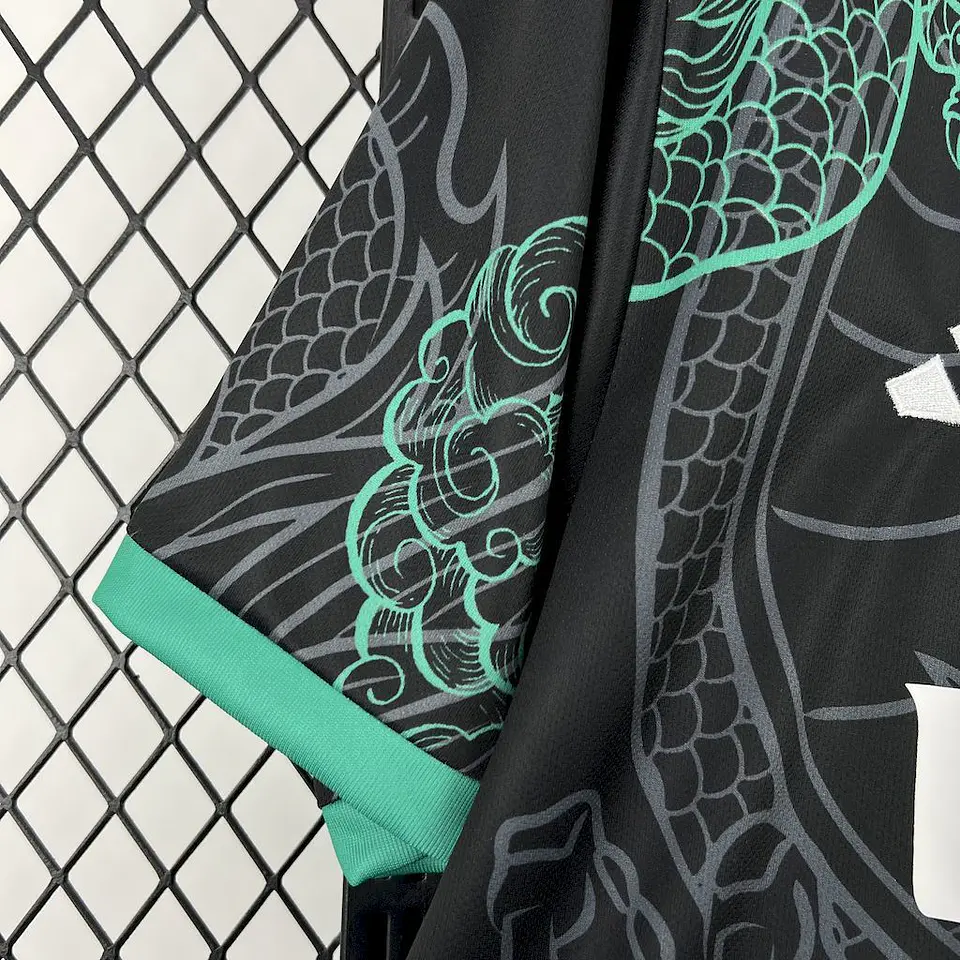 2025-26 Real Madrid Green Dragon Jersey 3