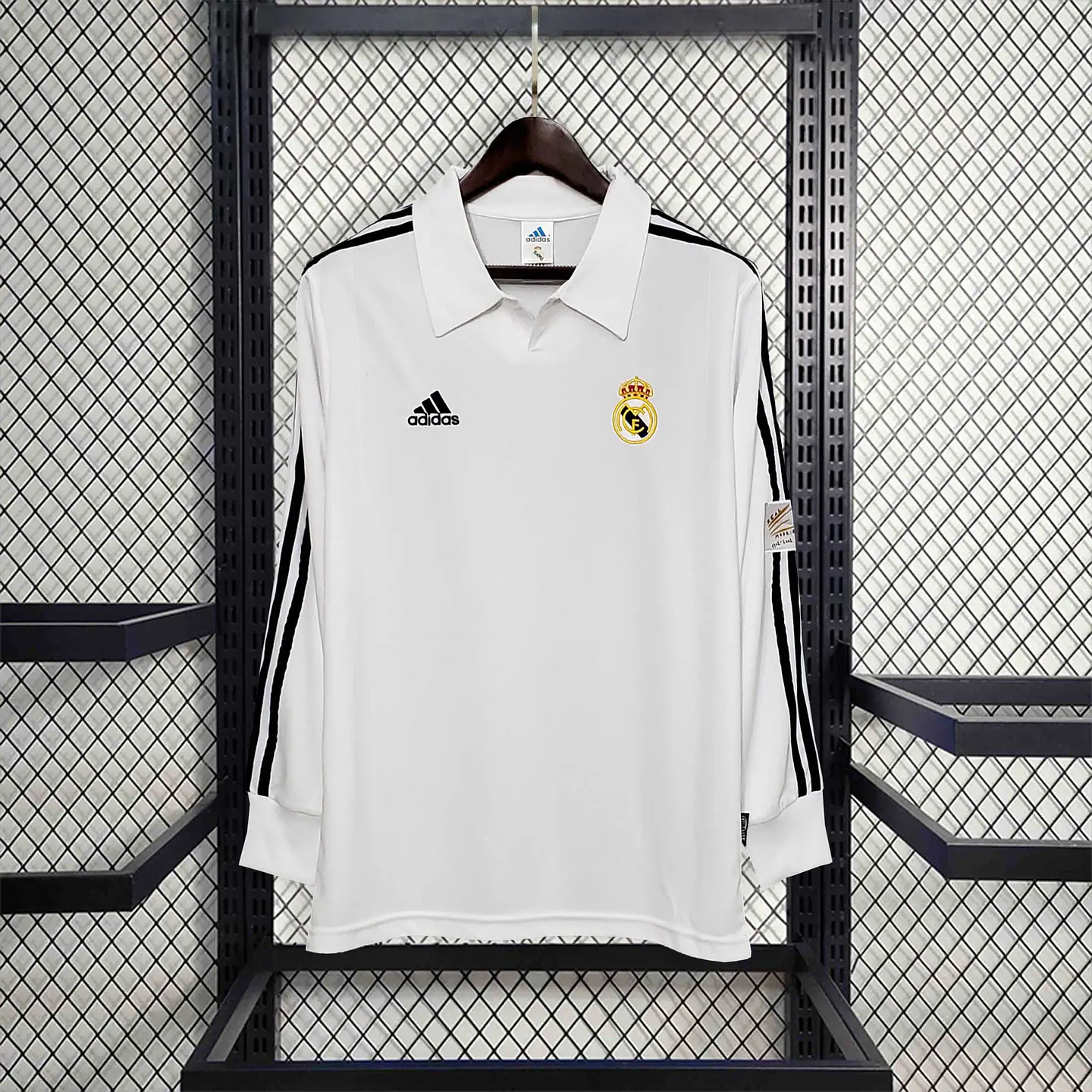 2001-02 Real Madrid Home Long Sleeve Jersey 1