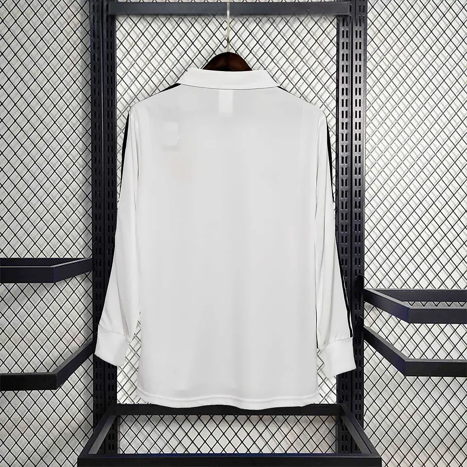2001-02 Real Madrid Home Long Sleeve Jersey 2