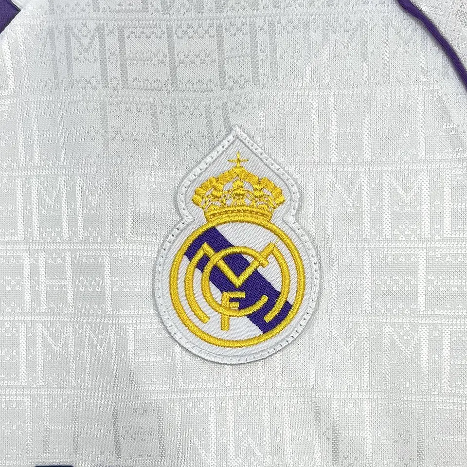 1990-92 Real Madrid Home Jersey 3