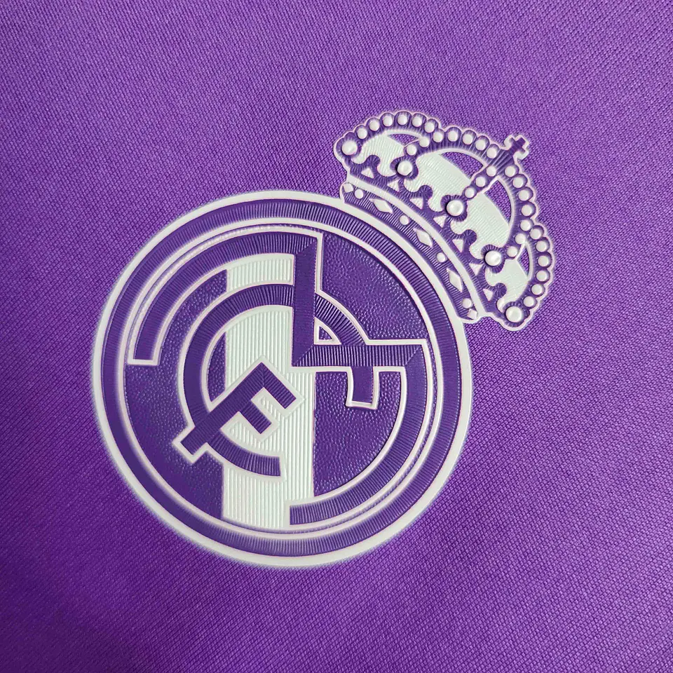 2016-17 Real Madrid Away Long Sleeve Jersey 3