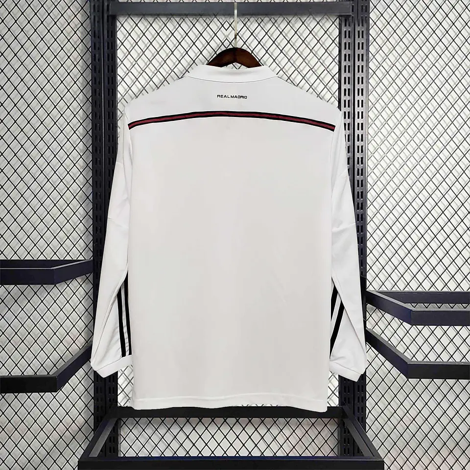 2014-15 Real Madrid Home Long Sleeve Jersey 2