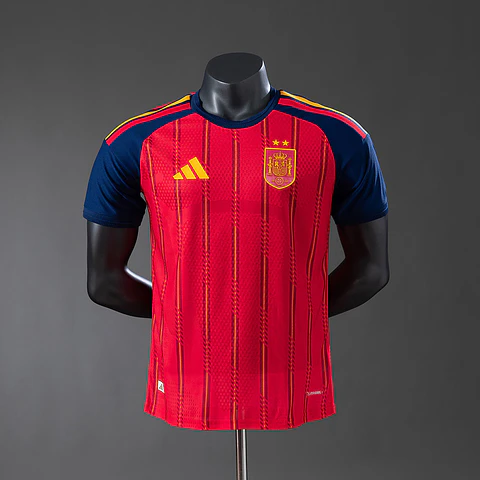 2026 Spain Home Player Edition Jersey (2 Stars)