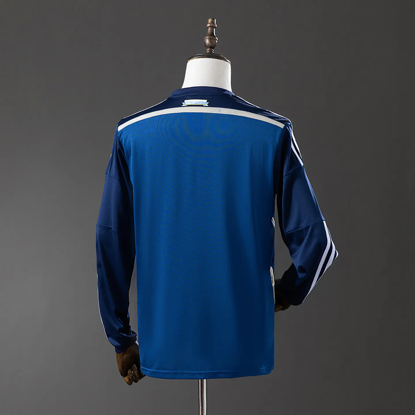 2014 Argentina Away Long Sleeve Jersey 2