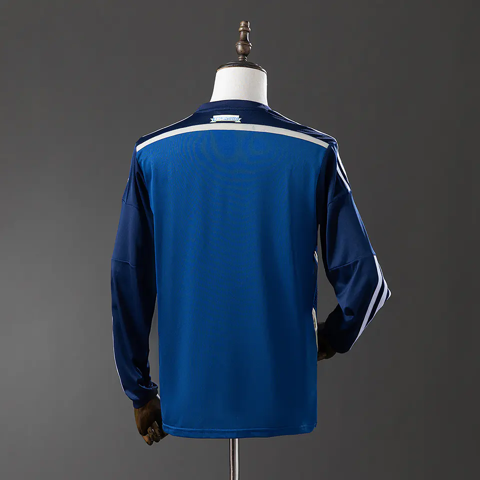 2014 Argentina Away Long Sleeve Jersey 2