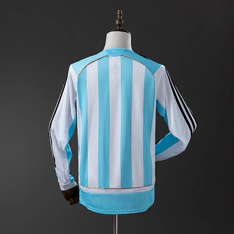 2006 Argentina Home Long Sleeve Jersey