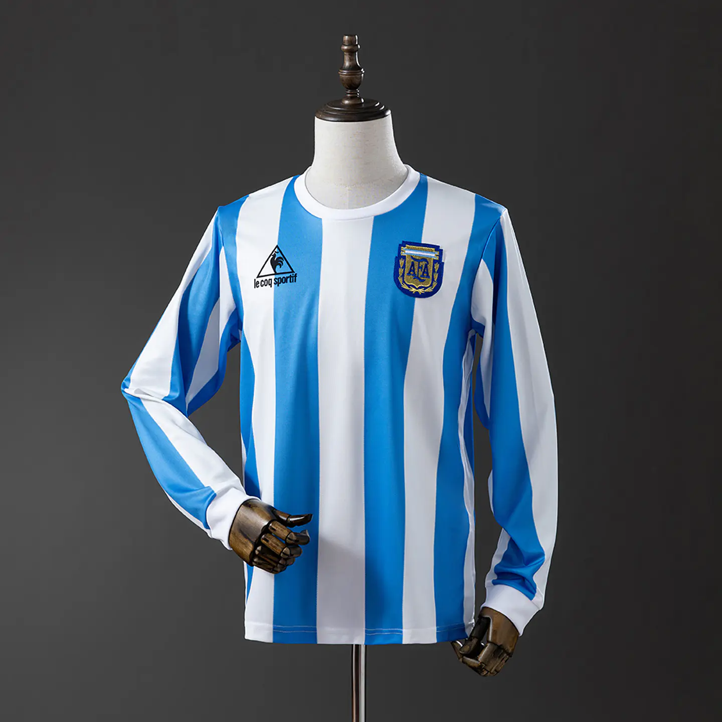 1986 Argentina Home Long Sleeve Jersey 1
