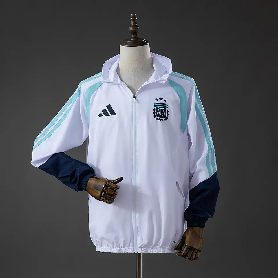 2026 Argentina White Windbreaker 1