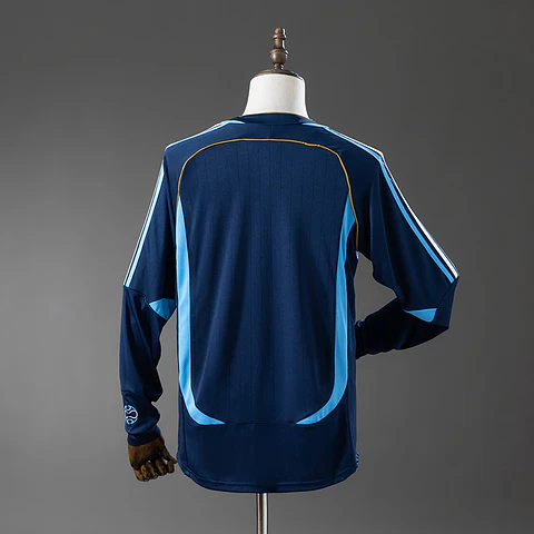 2006 Argentina Away Long Sleeve Jersey