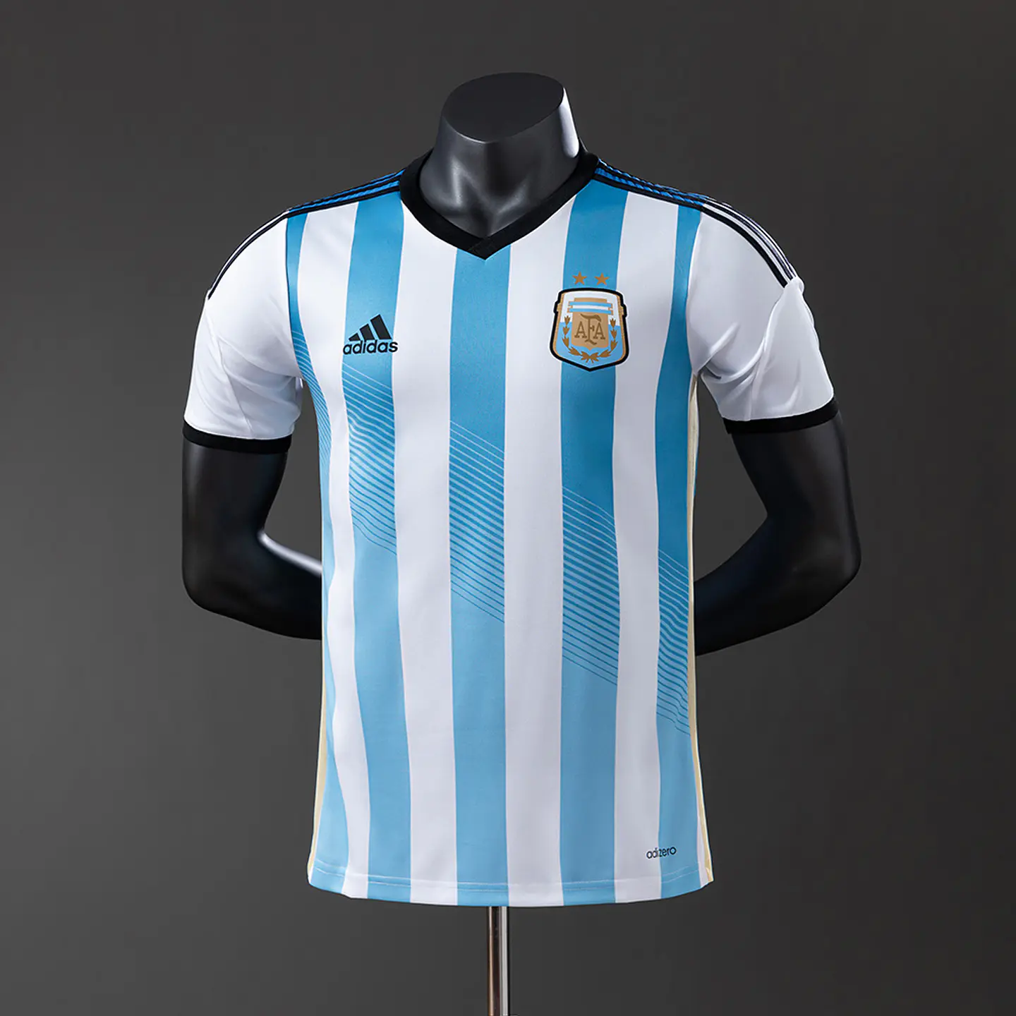 2014 Argentina Home Player Edition Jersey 1
