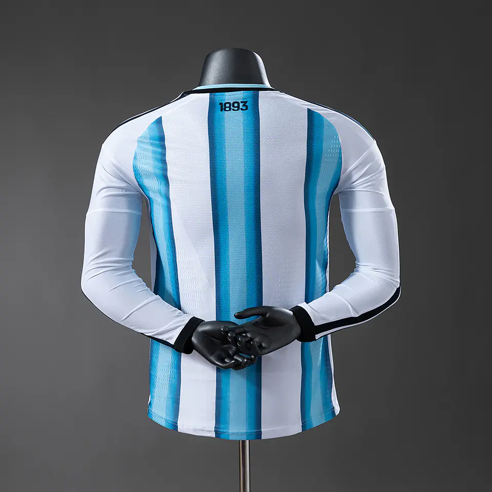 2026 Argentina Home Long Sleeve Player Edition Jersey 2