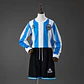 1986 Argentina Home Long Sleeve Kids Kit - thumbnail 1