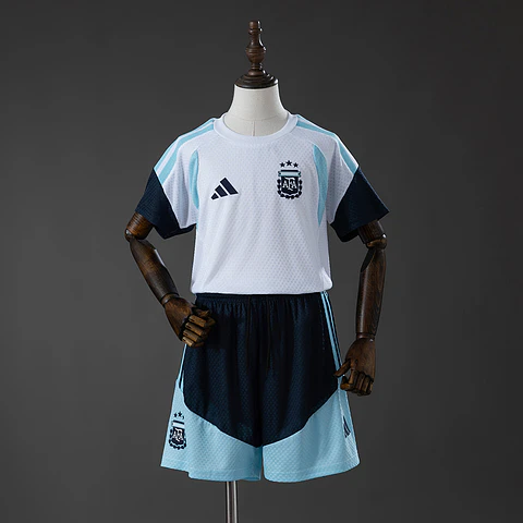 2026 Argentina White Training Kids Kit