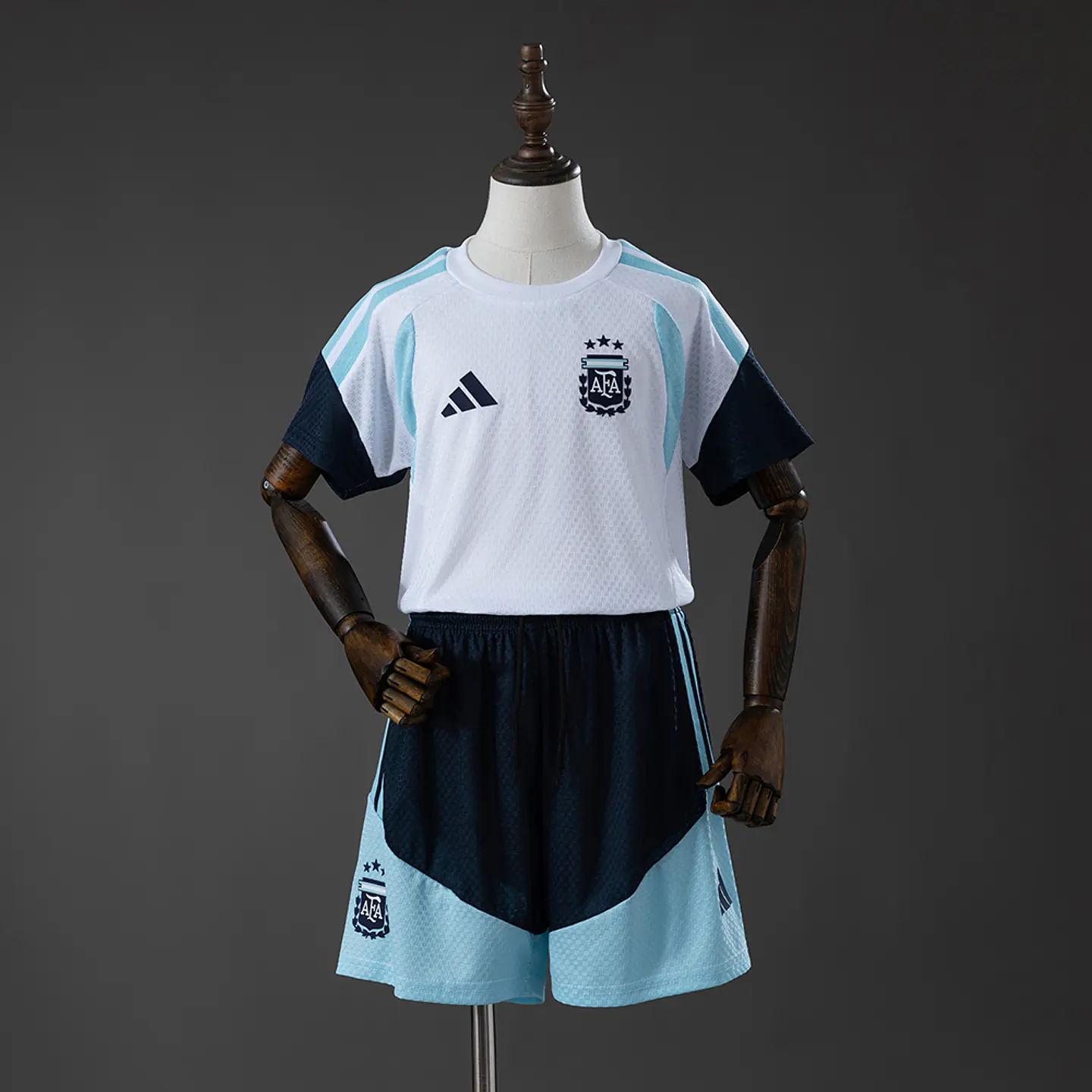 2026 Argentina White Training Kids Kit 1