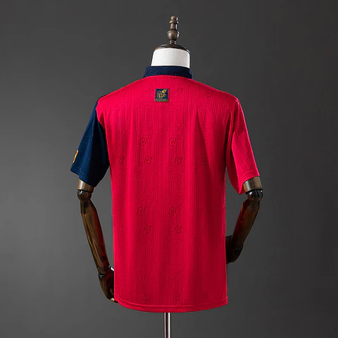 1996 Spain Home Jersey