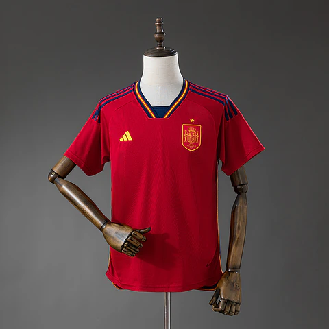 2022 Spain Home Jersey