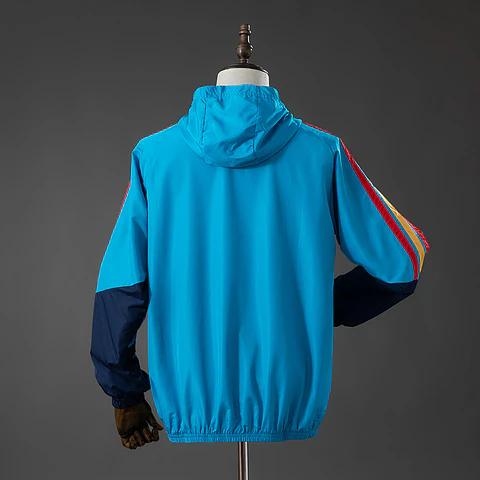 2026 Spain Blue Windbreaker